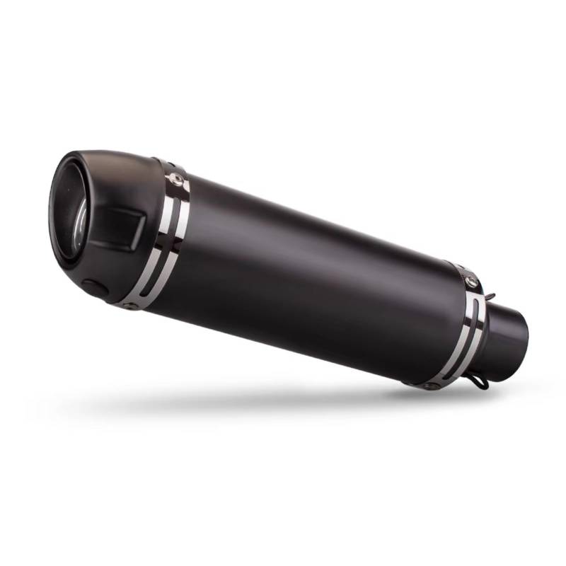 CEWSUIO Kompatibel Mit Suzuki Für Vstrom 650 Motorradzubehör Universal 51mm Motorradauspuff Schalldämpfer Slip On Motorrad Auspuffrohr(A) von CEWSUIO