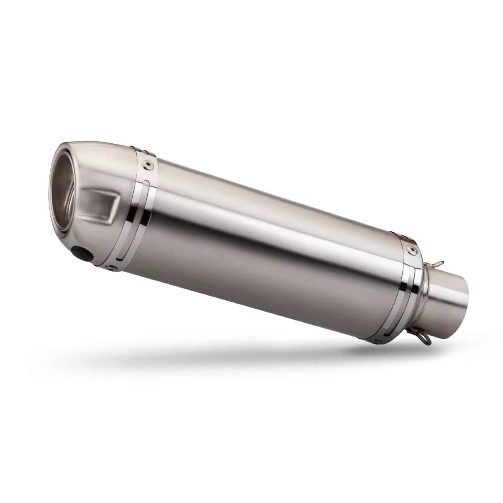 CEWSUIO Kompatibel Mit Suzuki Für Vstrom 650 Motorradzubehör Universal 51mm Motorradauspuff Schalldämpfer Slip On Motorrad Auspuffrohr(B) von CEWSUIO