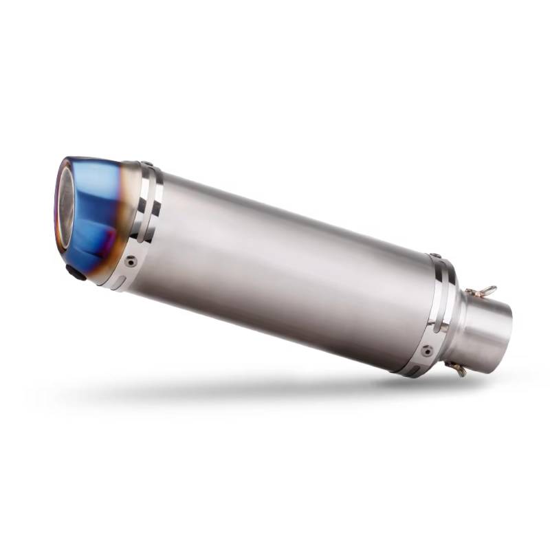 CEWSUIO Kompatibel Mit Suzuki Für Vstrom 650 Motorradzubehör Universal 51mm Motorradauspuff Schalldämpfer Slip On Motorrad Auspuffrohr(C) von CEWSUIO