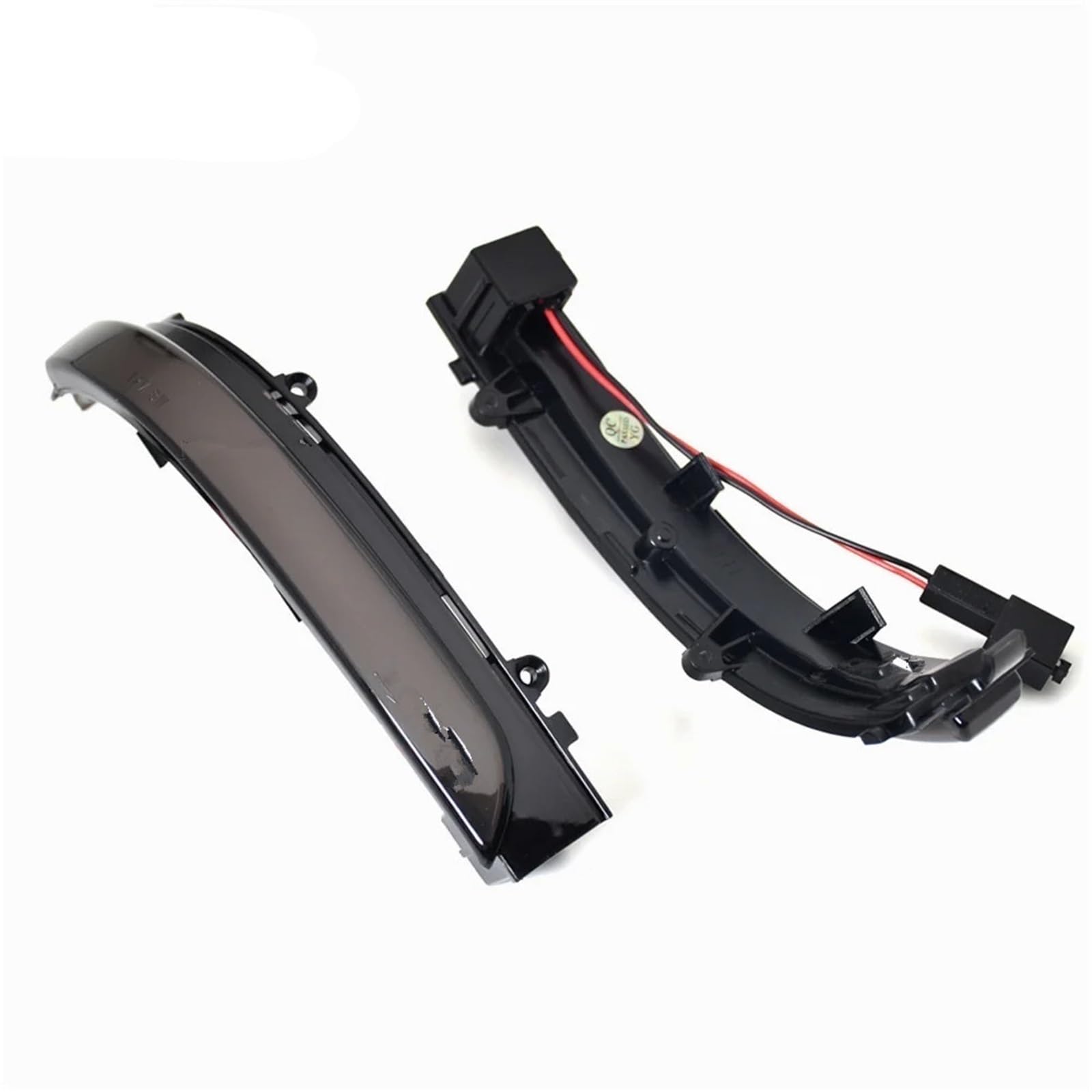 CEWSUIO Kompatibel Mit VW Für Passat B7 2012 2013 2014 2015 Blinkender Pfeil Rückspiegel Blinker OEM: 5C6949101 5C6949102 Dynamische Blinker Licht(Black) von CEWSUIO
