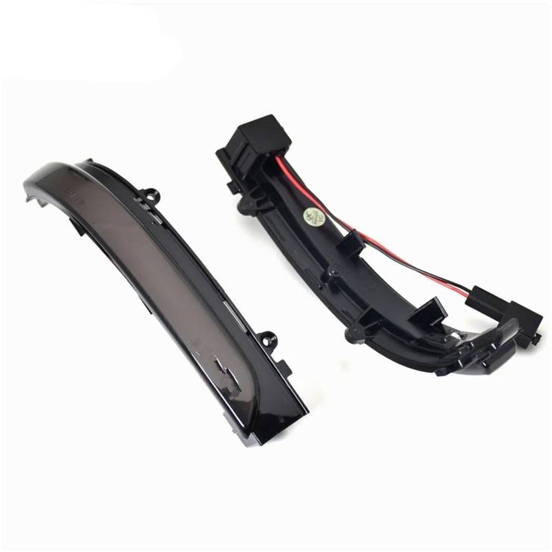 CEWSUIO Kompatibel Mit VW Für Passat B7 2012 2013 2014 2015 Blinkender Pfeil Rückspiegel Blinker OEM: 5C6949101 5C6949102 Dynamische Blinker Licht(Black) von CEWSUIO