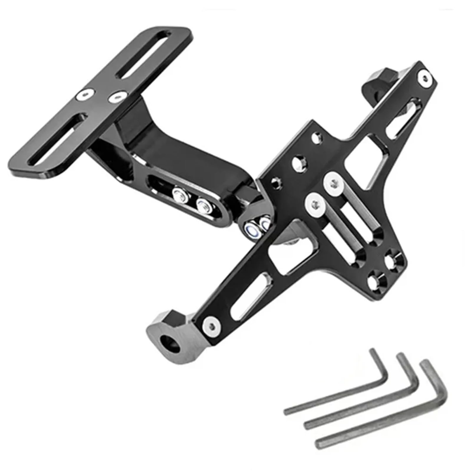 CEWSUIO Kompatibel Mit X4 Für NC700 Für S Für X Für VFR Für 1200 Für F Für XL1000 Für CB1000 Roller-Kennzeichenhalter Mit Blinkern Kennzeichenhalter Motorrad(Bracket) von CEWSUIO