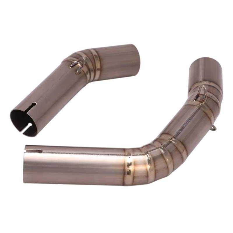 CEWSUIO Kompatibel Mit Yamaha Für YZF-R1 2009 2010 2011 2012 2013 2014 Motorradauspuff Für Escape Modify Middle Link Pipe Schalldämpfersystem Motorrad Auspuffrohr von CEWSUIO