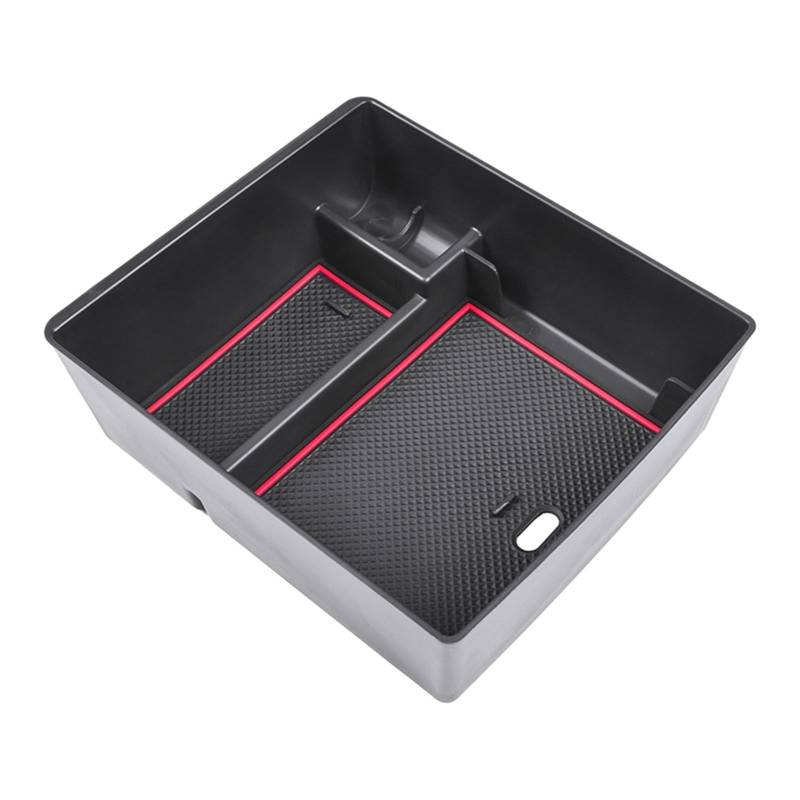 CEWSUIO Mittelkonsole Aufbewahrungsbox Kompatibel Mit GMC Für Acadia 2017-2023 Auto Armlehne Zentrum Lagerung Box Container Armlehne Lagerung Box Auto Armlehne Lagerung Box Fach(Red) von CEWSUIO
