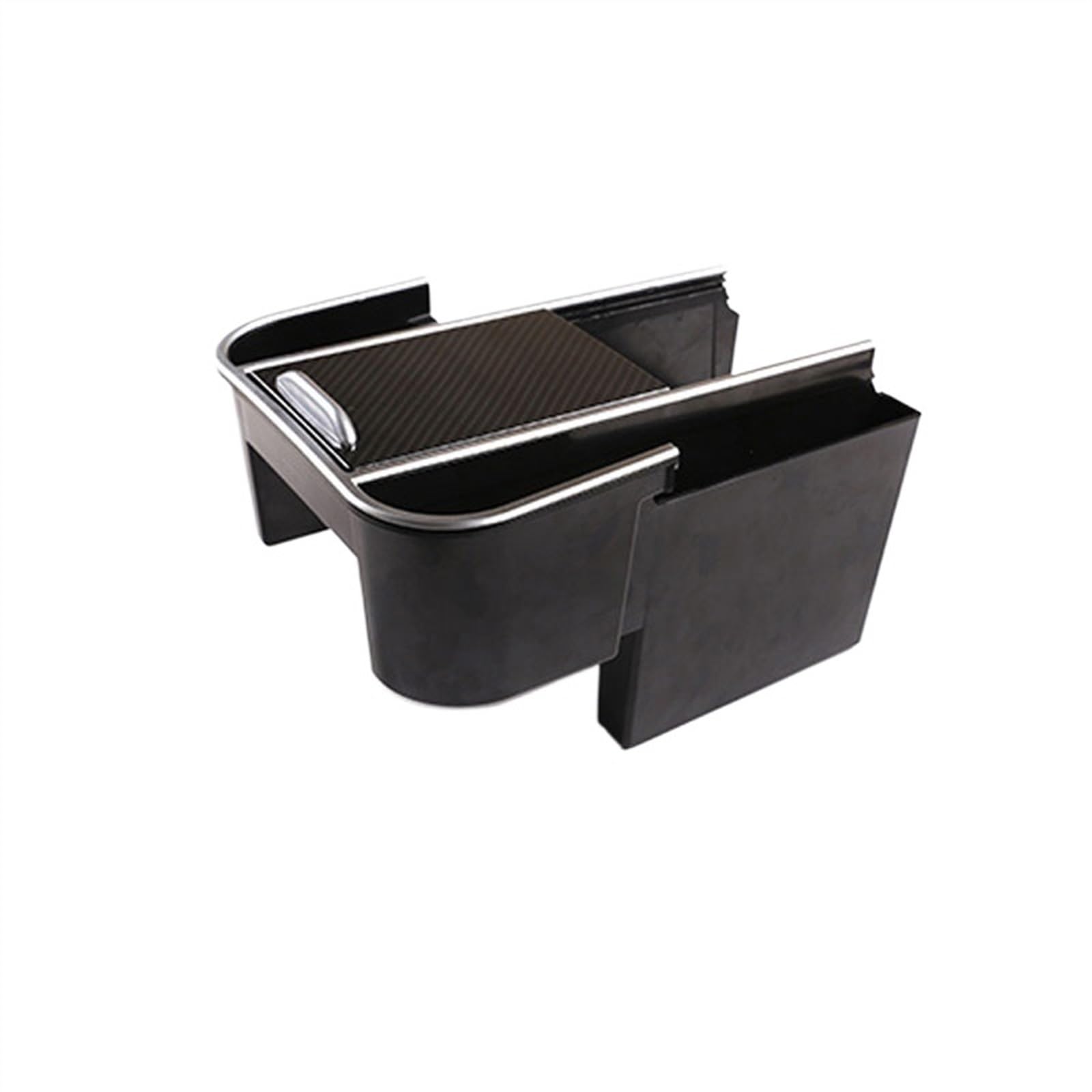 CEWSUIO Mittelkonsole Aufbewahrungsbox Kompatibel Mit Land Für Rover Für Discovery Sportzubehör Armlehnen-Organizer-Fach Handschuhfach Mittelkonsole Auto-Armlehnen-Organizer(Carbon Fiber Pattern) von CEWSUIO