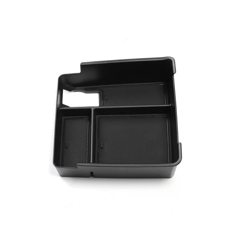 CEWSUIO Mittelkonsole Aufbewahrungsbox Kompatibel Mit Nissan Für Frontier 2022 2023 Autokonsolen-Armlehnenbox Autoarmlehnen-Center-Speicherbox-Container Armlehnen-Aufbewahrungsbox(Black) von CEWSUIO