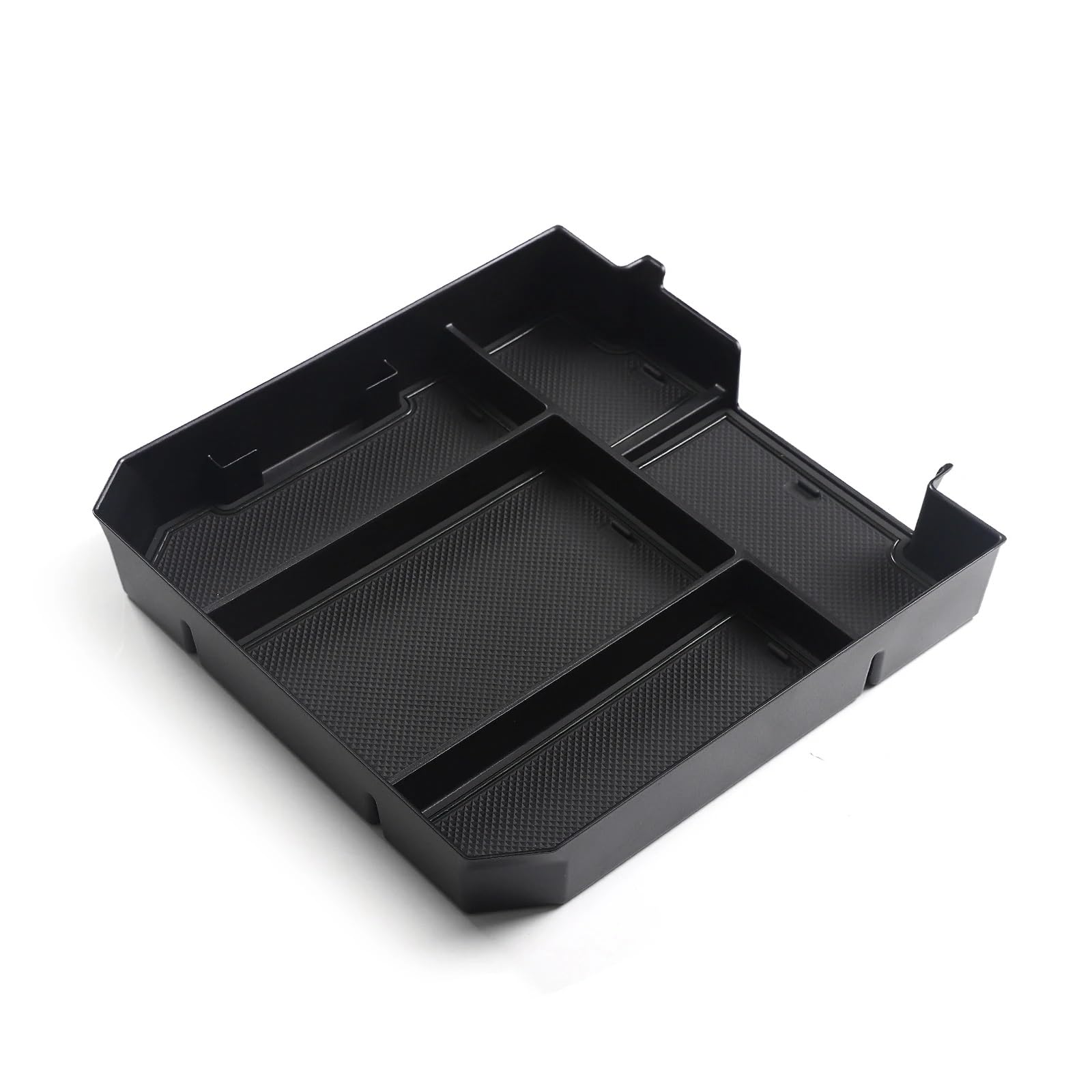 CEWSUIO Mittelkonsole Aufbewahrungsbox Kompatibel Mit Toyota Für Tundra 2022 Auto Konsole Armlehne Box Auto Armlehne Zentrum Lagerung Box Container Center Konsole Armlehne Lagerung Box(Black) von CEWSUIO