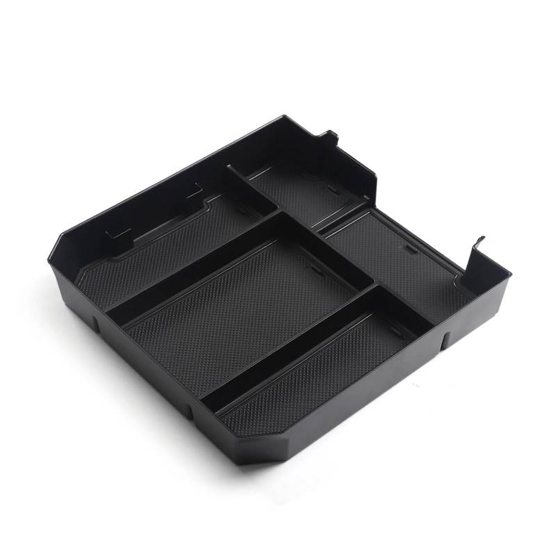CEWSUIO Mittelkonsole Aufbewahrungsbox Kompatibel Mit Toyota Für Tundra 2022 Auto Konsole Armlehne Box Auto Armlehne Zentrum Lagerung Box Container Center Konsole Armlehne Lagerung Box(Black) von CEWSUIO