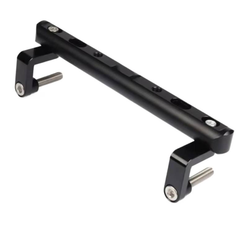 CEWSUIO Motorrad Handyhalterung Für CB190R Motorrad GPS Navigation Platte Halterung Zubehör Motorrad Navigation GPS Bar Halterung Ersatz(Black) von CEWSUIO