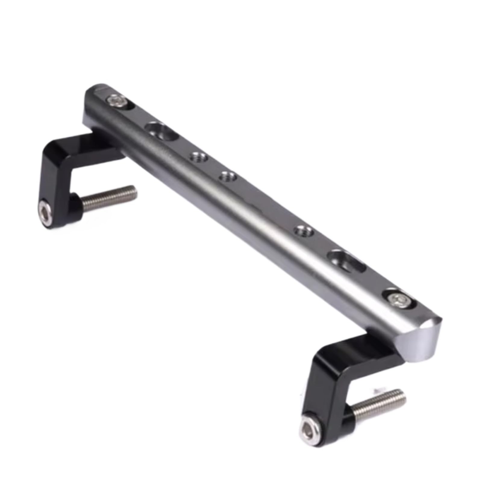 CEWSUIO Motorrad Handyhalterung Für CB190R Motorrad GPS Navigation Platte Halterung Zubehör Motorrad Navigation GPS Bar Halterung Ersatz(Gray) von CEWSUIO