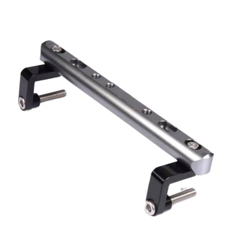 CEWSUIO Motorrad Handyhalterung Für CB190R Motorrad GPS Navigation Platte Halterung Zubehör Motorrad Navigation GPS Bar Halterung Ersatz(Gray) von CEWSUIO
