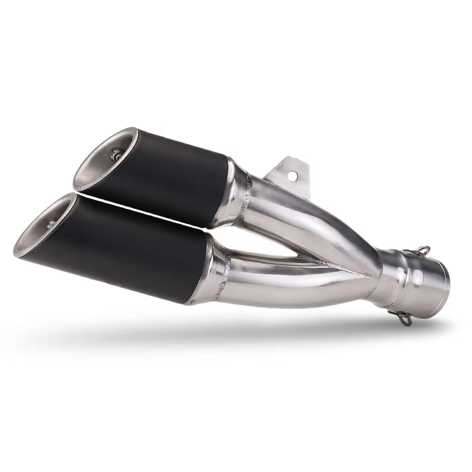 Auspuffendrohr Für CB250R Für ADV350 51mm Universal Doppel Outlet Motorrad Zubehör Auspuff Schalldämpfer Rohr Ändern Teil(E) von CFAYRLMS