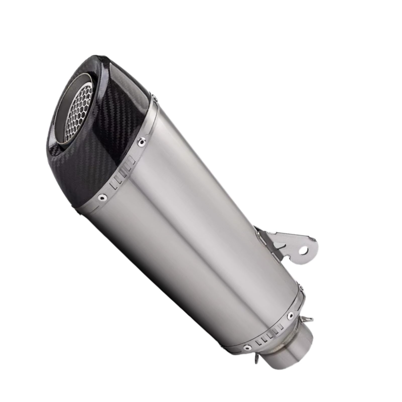 CFAYRLMS Auspuffendrohr Für CB1000R Universalzubehör Motorrad Modifiziertes Auspuffrohr 60mm Motorrad Schalldämpfer Auspuffrohr CFAYRLMS Auspuffendrohr Für CB1000R Universalzubehör Motorrad Modifiziertes Auspuffrohr 60mm Motorrad Schalldämpfer Auspuffrohr von CFAYRLMS