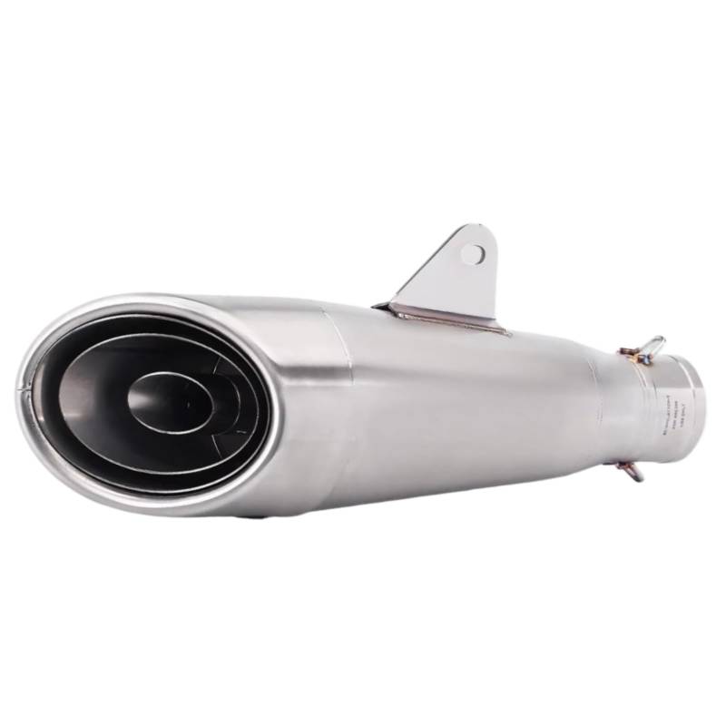 CFAYRLMS Auspuffendrohr Für CB300R Universal-Motorradzubehör Dreischichtiger 51-mm-Auspuffschalldämpfer Modifizieren Sie Das Vollständige Endrohr Aus Edelstahl(Type A) von CFAYRLMS