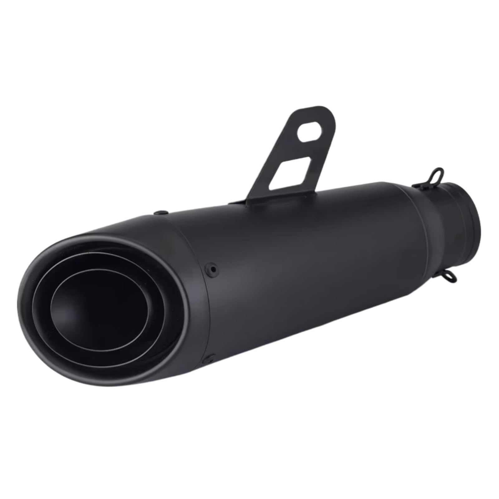 CFAYRLMS Auspuffendrohr Für CB300R Universal-Motorradzubehör Dreischichtiger 51-mm-Auspuffschalldämpfer Modifizieren Sie Das Vollständige Endrohr Aus Edelstahl(Type B) von CFAYRLMS