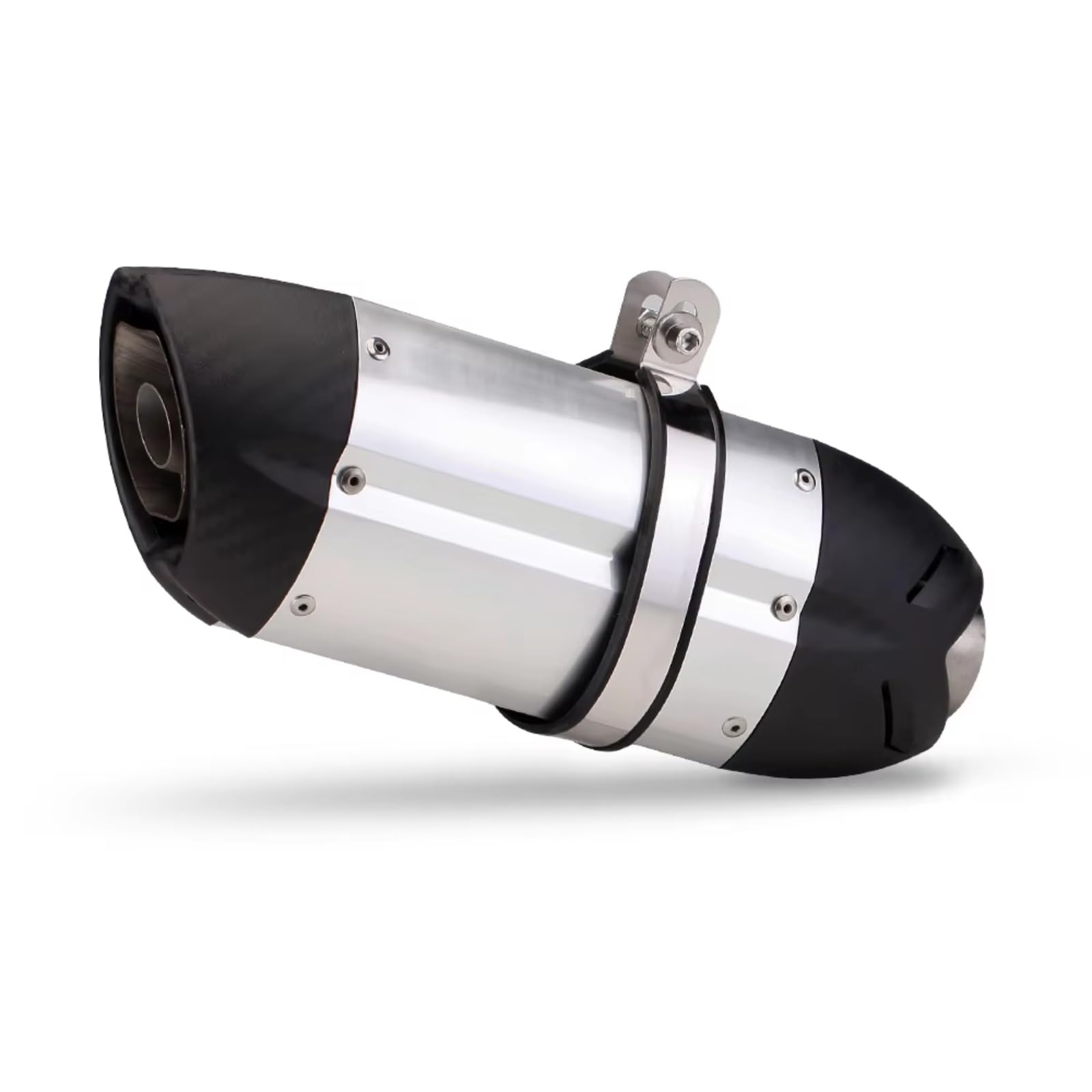 CFAYRLMS Auspuffendrohr Für CB650F Für CB750 Für Rebel500 Universal Modifiziertes Rohr 51MM Motorrad Auspuff Schalldämpfer Modifizieren Rohr(Type A) von CFAYRLMS