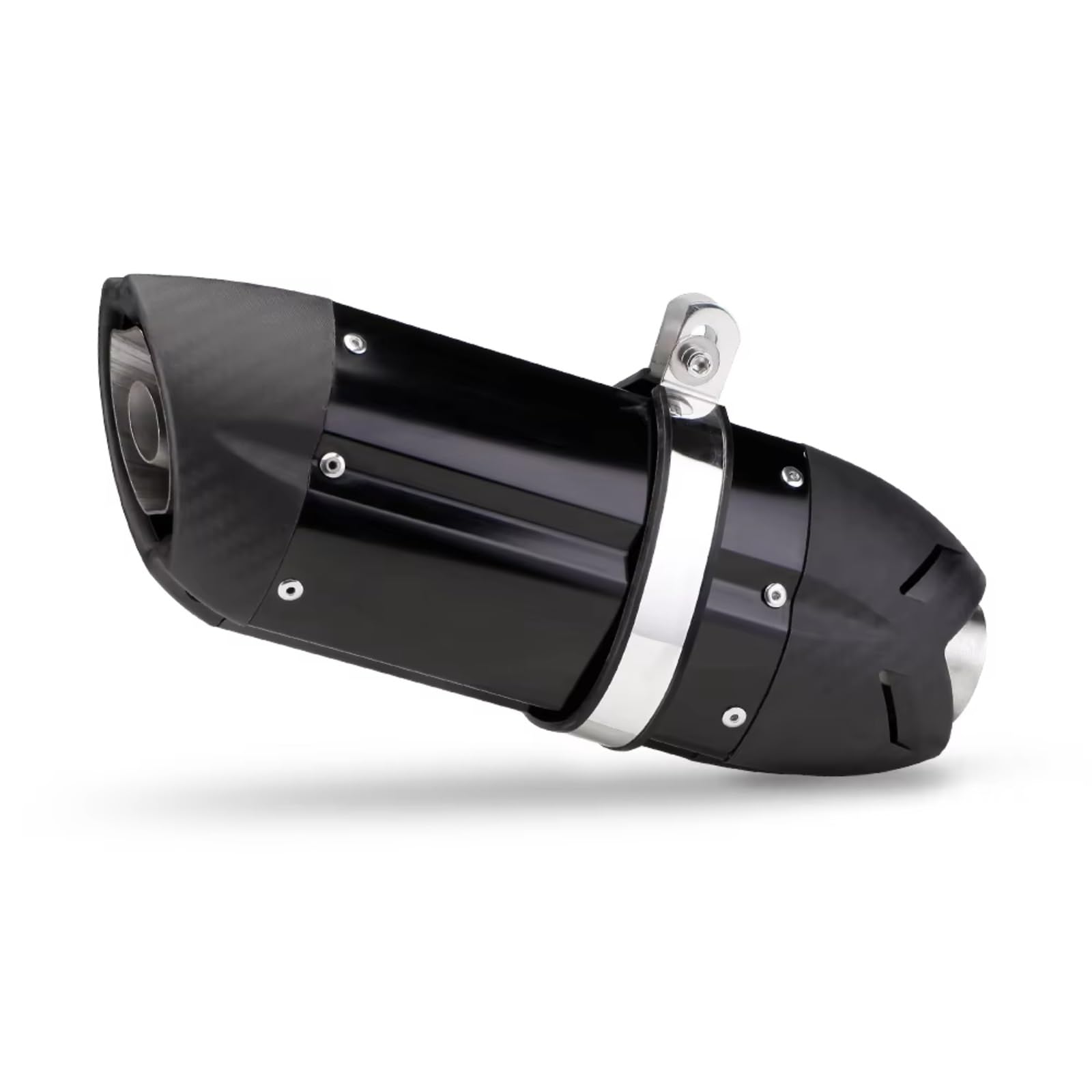 CFAYRLMS Auspuffendrohr Für CB650F Für CB750 Für Rebel500 Universal Modifiziertes Rohr 51MM Motorrad Auspuff Schalldämpfer Modifizieren Rohr(Type B) von CFAYRLMS