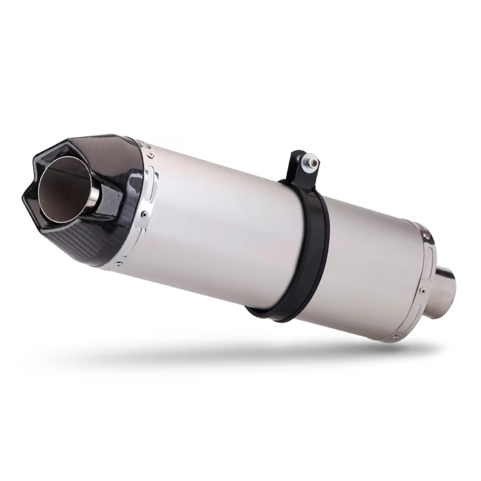 CFAYRLMS Auspuffendrohr Für Cbr600rr Für NC750 Für CBR250RR Motorradauspuffrohr 51mm Motorradauspuff Carbon Tip Schalldämpfer Endrohr Ändern(Type A) von CFAYRLMS