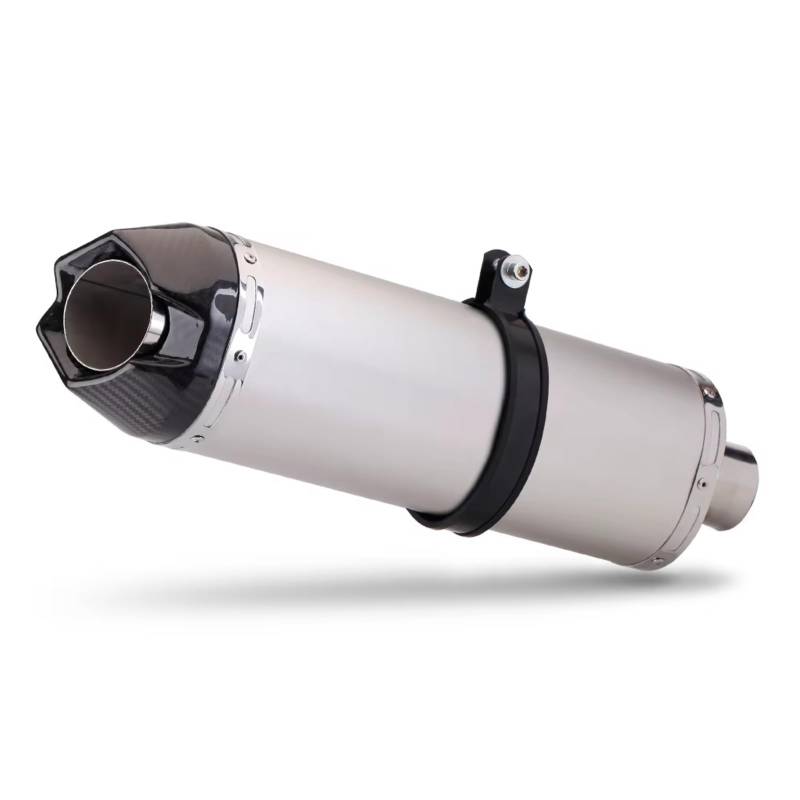 CFAYRLMS Auspuffendrohr Für Cbr600rr Für NC750 Für CBR250RR Motorradauspuffrohr 51mm Motorradauspuff Carbon Tip Schalldämpfer Endrohr Ändern(Type A) von CFAYRLMS