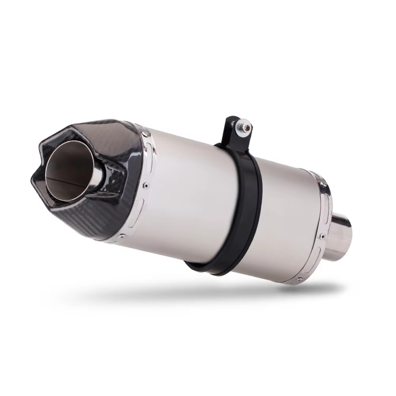 CFAYRLMS Auspuffendrohr Für Cbr600rr Für NC750 Für CBR250RR Motorradauspuffrohr 51mm Motorradauspuff Carbon Tip Schalldämpfer Endrohr Ändern(Type C) von CFAYRLMS