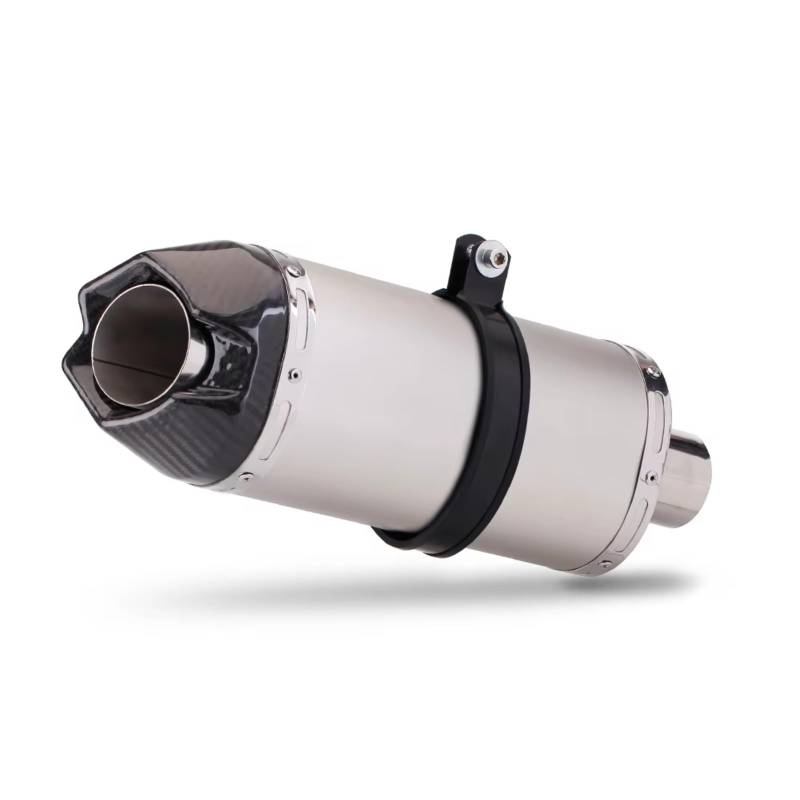 CFAYRLMS Auspuffendrohr Für Cbr600rr Für NC750 Für CBR250RR Motorradauspuffrohr 51mm Motorradauspuff Carbon Tip Schalldämpfer Endrohr Ändern(Type C) von CFAYRLMS