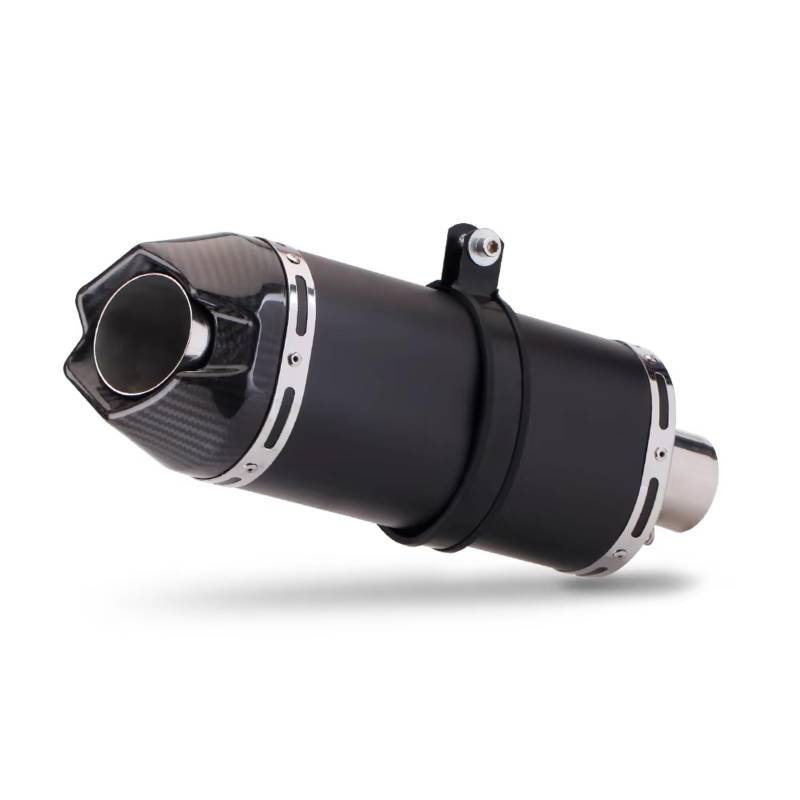 CFAYRLMS Auspuffendrohr Für Cbr600rr Für NC750 Für CBR250RR Motorradauspuffrohr 51mm Motorradauspuff Carbon Tip Schalldämpfer Endrohr Ändern(Type D) von CFAYRLMS