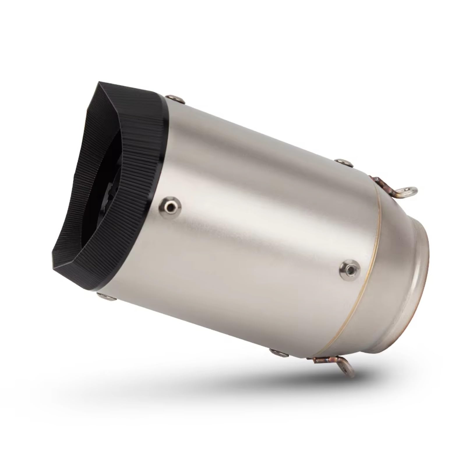 CFAYRLMS Auspuffendrohr Für M1000RR Motorradzubehör Motorradauspuffrohr 51MM 60MM Slip On Universal-Motorradauspuff Carbonfaser-Schalldämpfer(A) von CFAYRLMS