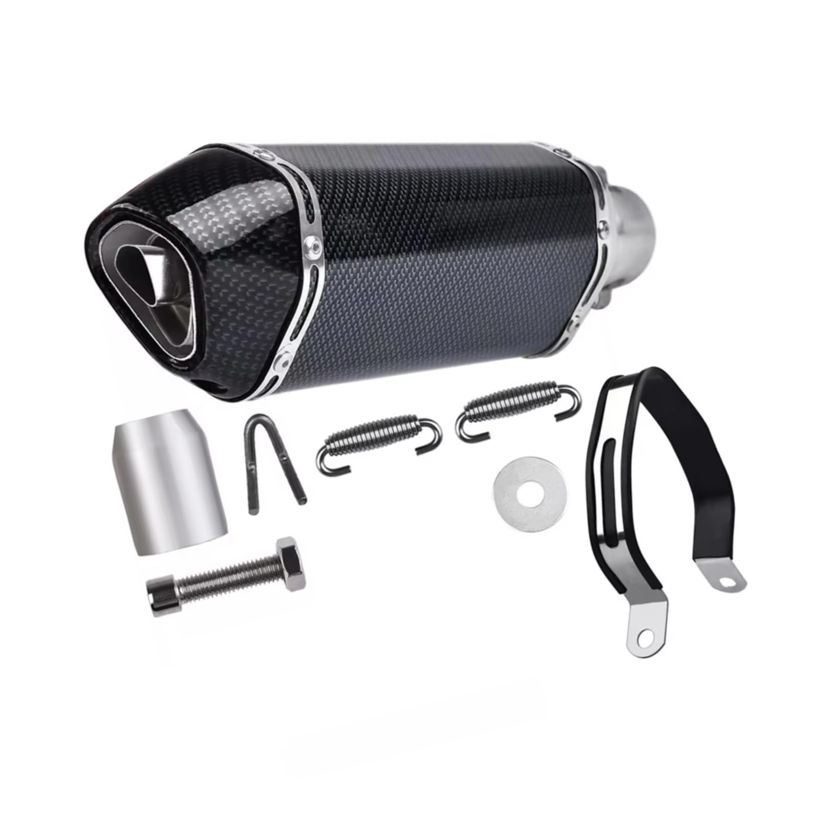 CFAYRLMS Auspuffendrohr Kompatibel Mit Für Z900 Für Z1000 Universal-Motorrad-modifiziertes Auspuffrohr Motorrad-Schalldämpfer-Auspuffrohr Dirt Pit Bike CFAYRLMS Auspuffendrohr Kompatibel Mit Für Z900 Für Z1000 Universal-Motorrad-modifiziertes Auspuffrohr Motorrad-Schalldämpfer-Auspuffrohr Dirt Pit Bike von CFAYRLMS