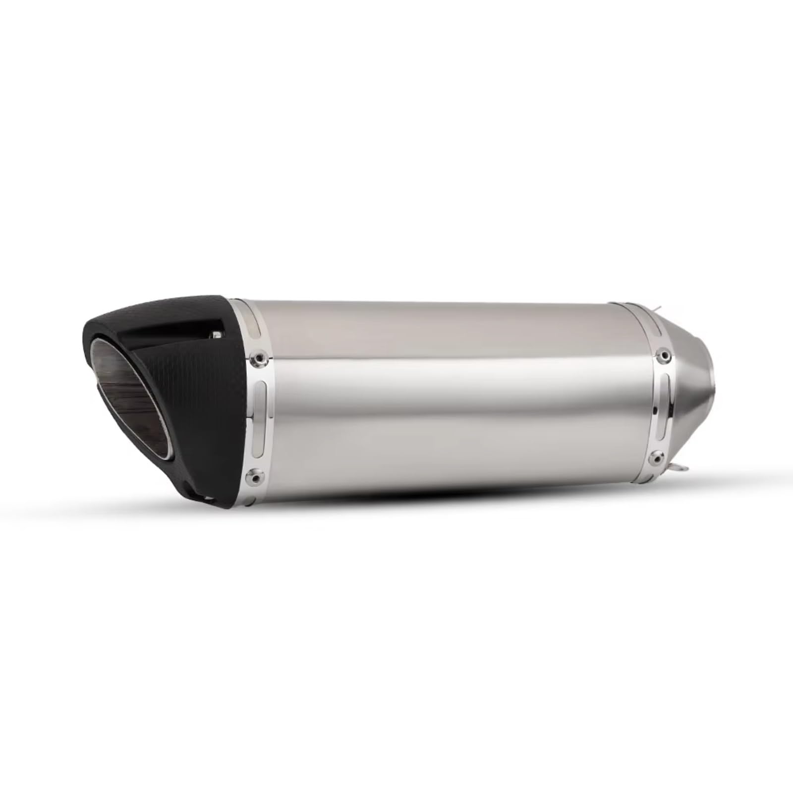 CFAYRLMS Auspuffendrohr Kompatibel Mit Suzuki Für GSXR125 Für GSX250R, 51-mm-Schnittstelle, Universelles Zubehör, Motorrad-Auspuffschalldämpfer-Endrohr(Type A) von CFAYRLMS
