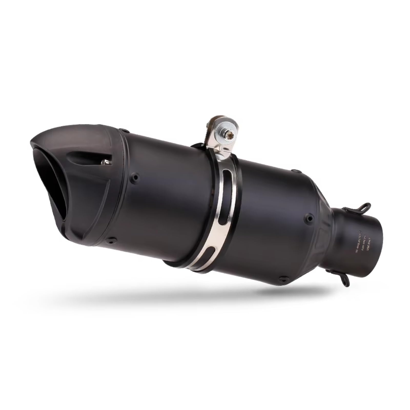 CFAYRLMS Auspuffendrohr Kompatibel Mit Yamaha Für R15 51MM Universalzubehör Motorrad-Auspuffschalldämpfer, Entenschnabel-Endrohr Ändern(Type D) von CFAYRLMS