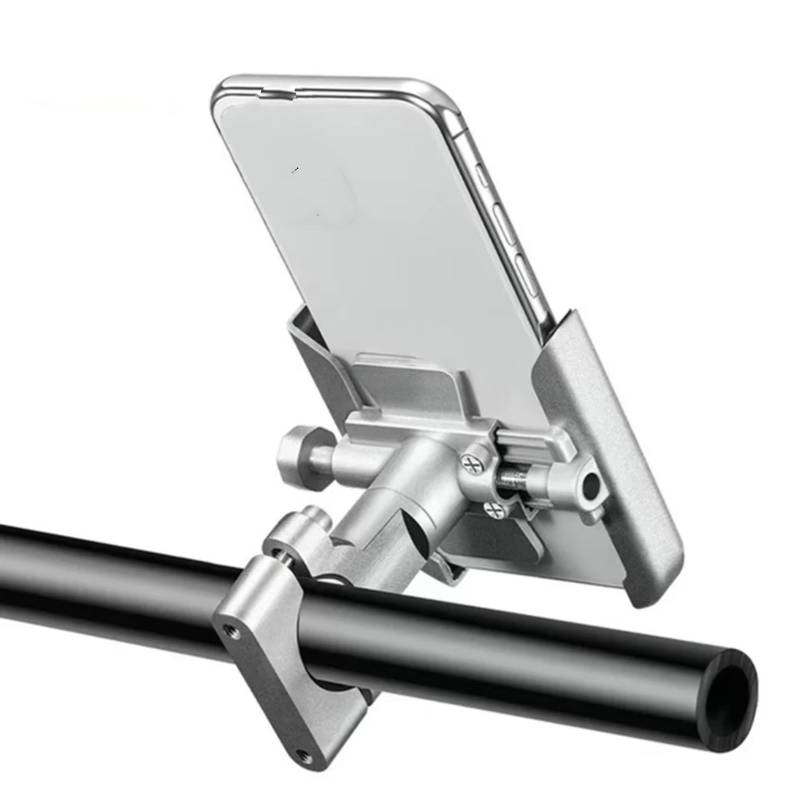 CFAYRLMS Handyhalterung Für C400GT Für C400 GT Für C400 2020 2021 2022 2023 Motorrad Lenker Handy Halter GPS Stand Halterung Zubehör(Silver,Handlebar) von CFAYRLMS