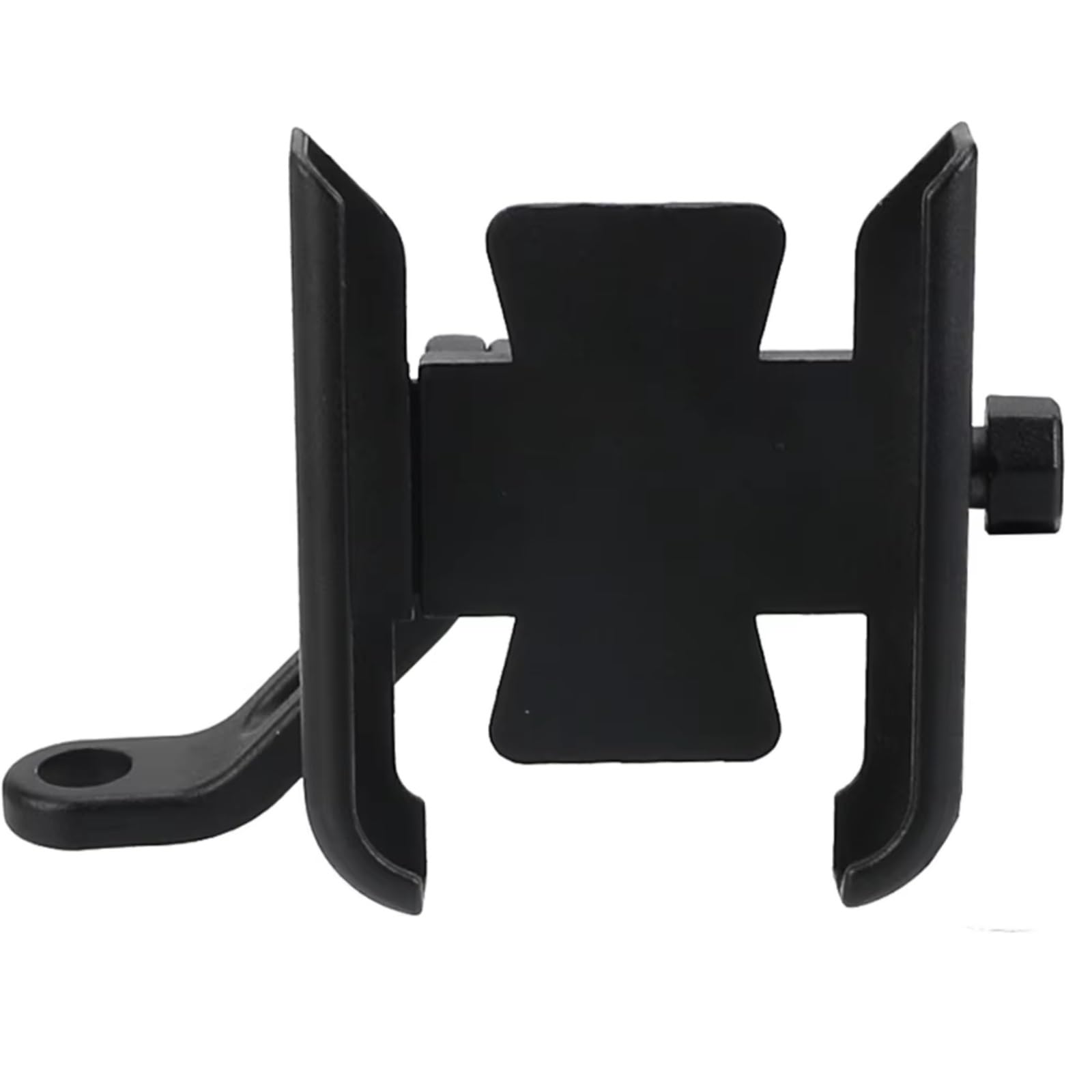 CFAYRLMS Handyhalterung Für EX250 M ABS 2013-2025 2024 2023 Für EX 250M Motorrad CNC Handy GPS Navigation Lenker Halterung Unterstützung Montieren(Black,Mirror Holder) von CFAYRLMS