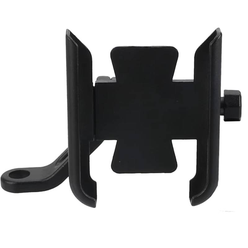 CFAYRLMS Handyhalterung Für EX250 M ABS 2013-2025 2024 2023 Für EX 250M Motorrad CNC Handy GPS Navigation Lenker Halterung Unterstützung Montieren(Black,Mirror Holder) von CFAYRLMS