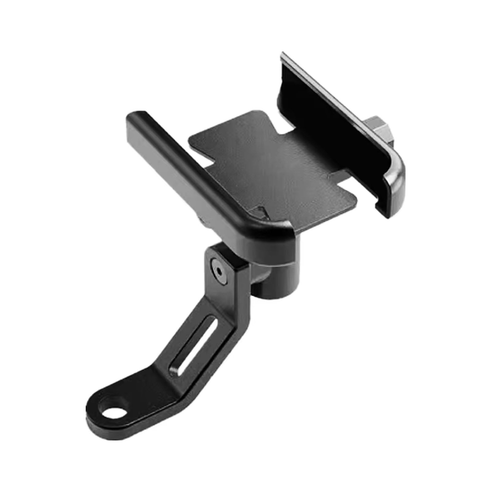 CFAYRLMS Handyhalterung Für Forza 750 Für FORZA750 2020 2021 2022 Motorrad Lenker Handy Halter GPS Stand Halterung Verstellbare Universal(Black,Mirror Holder) von CFAYRLMS