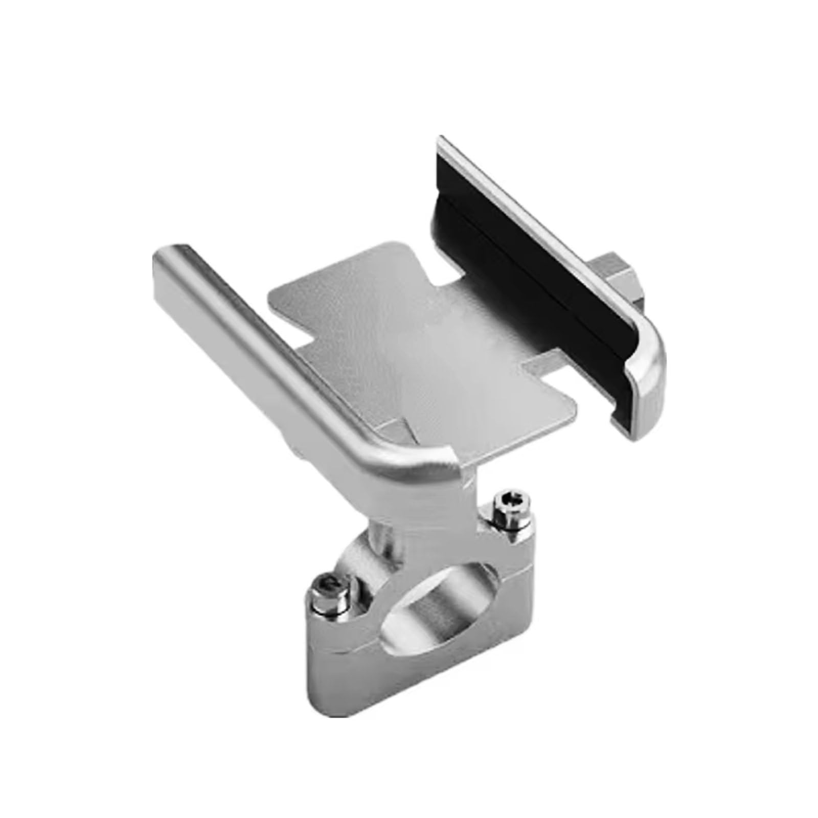 CFAYRLMS Handyhalterung Für Forza 750 Für FORZA750 2020 2021 2022 Motorrad Lenker Handy Halter GPS Stand Halterung Verstellbare Universal(Silver,Handlebar) von CFAYRLMS