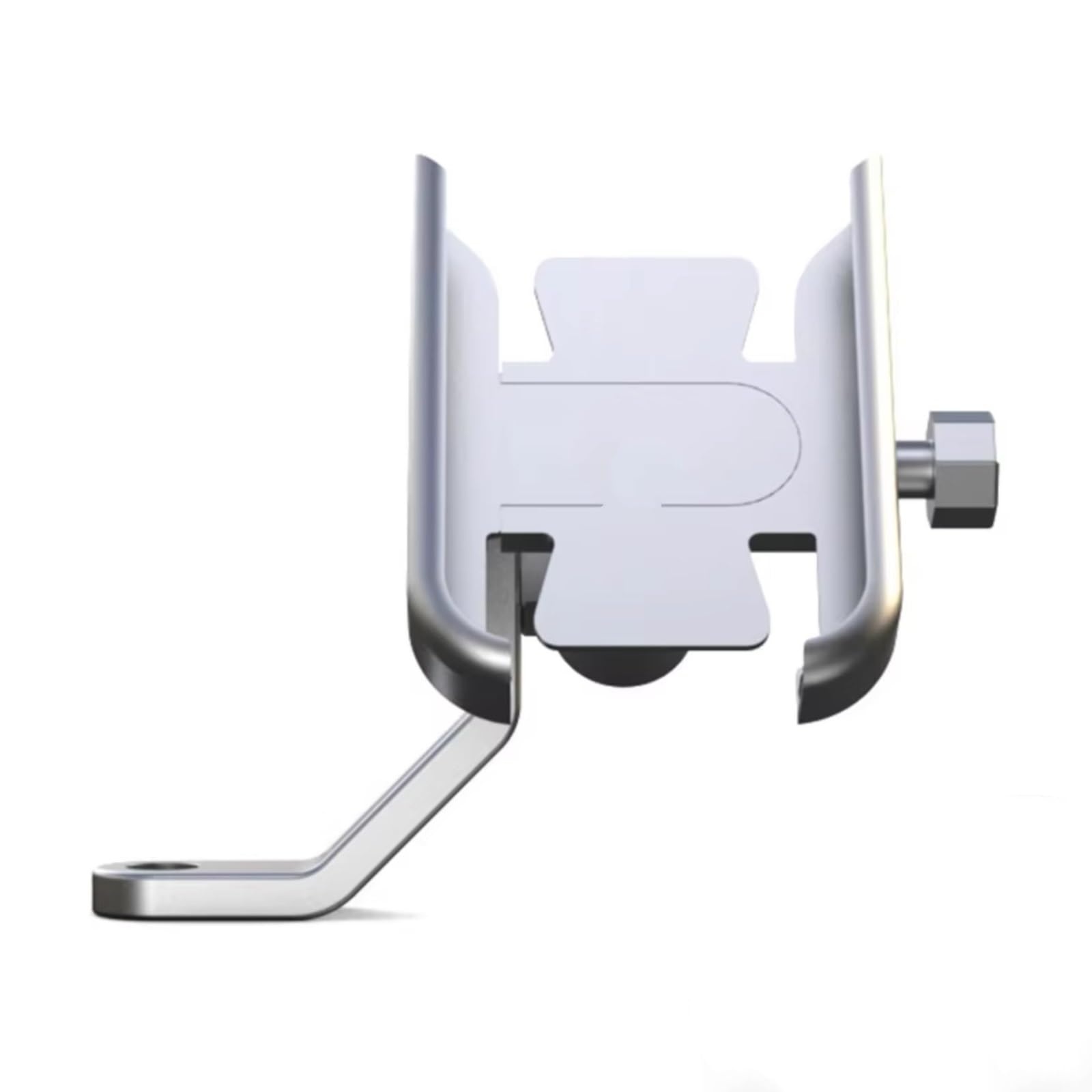 CFAYRLMS Handyhalterung Für Hornet 900 600 Für CB600F Für CB 600F 1998-2014 Motorrad Lenker Handy GPS Stand Halterung Unterstützung Halter(Silver,Mirror Holder) von CFAYRLMS