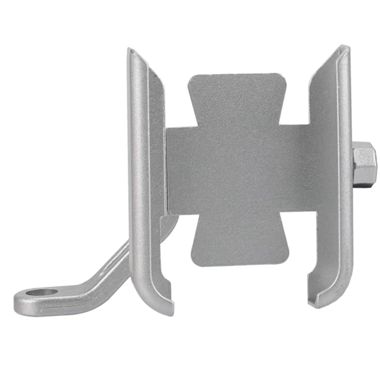 CFAYRLMS Handyhalterung Für S1000RR Für S 1000RR Für S1000 RR 2015-2025 2024 2023 Motorrad CNC Handy GPS Navigation Lenker Halterung(Silver,Mirror Holder) von CFAYRLMS