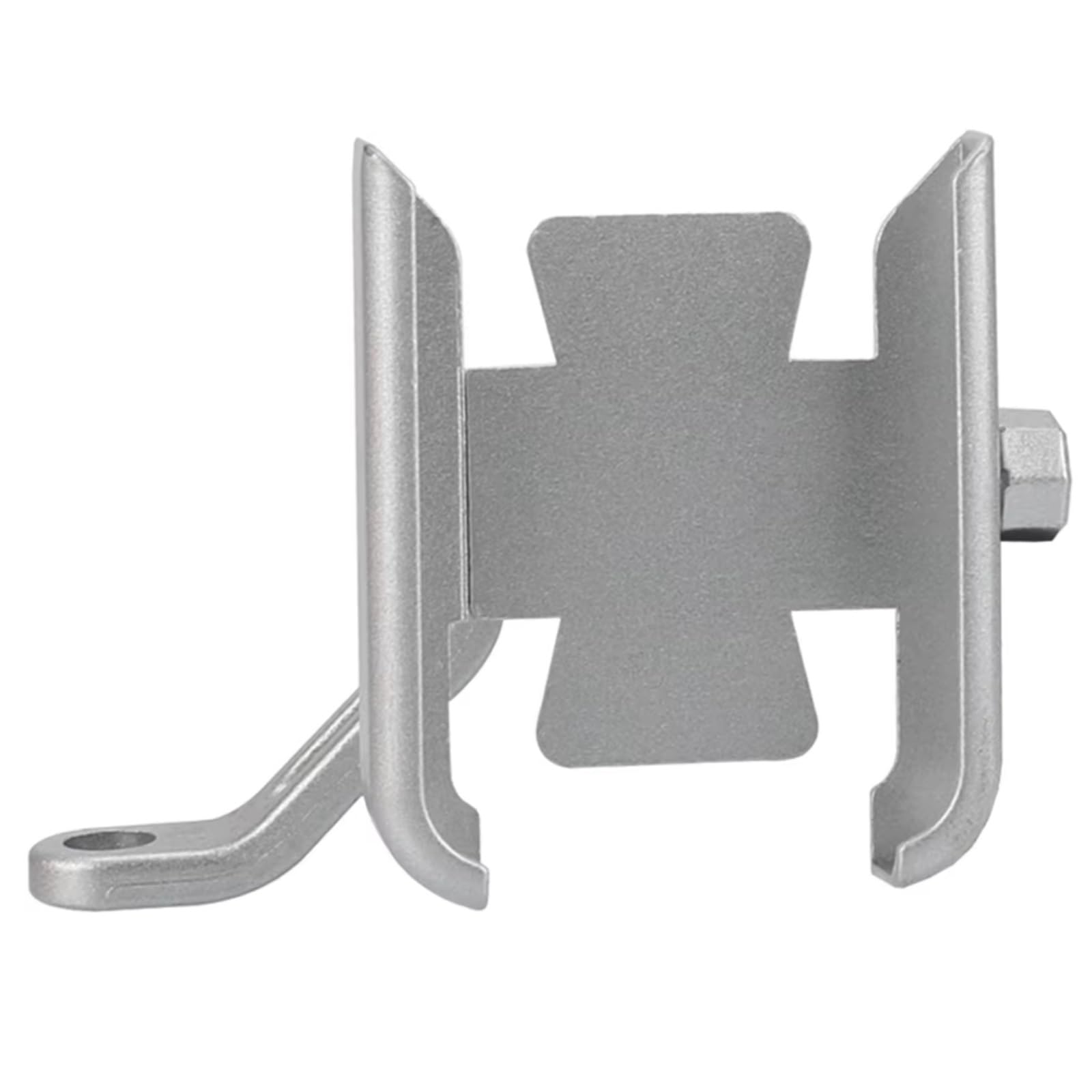 CFAYRLMS Handyhalterung Für ZX11 Für ZX 11 Für ZX-11 1990-2001 2000 1999 Motorrad Handy GPS Navigation Lenker Halterung Unterstützung Halterung CNC Universal(Silver,Mirror Holder) von CFAYRLMS