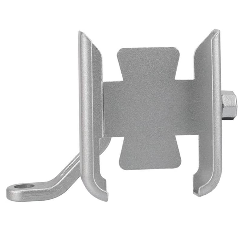 CFAYRLMS Handyhalterung Für ZX11 Für ZX 11 Für ZX-11 1990-2001 2000 1999 Motorrad Handy GPS Navigation Lenker Halterung Unterstützung Halterung CNC Universal(Silver,Mirror Holder) von CFAYRLMS