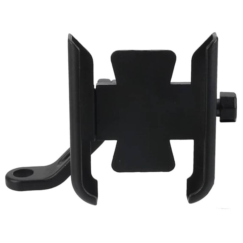 CFAYRLMS Handyhalterung Kompatibel Mit C650SPORT 2015–2025 2024 2023 2022 Für C650 Sport Motorrad CNC Handy GPS Navigation Lenkerhalterung Stützhalterung(Black,Mirror Holder) von CFAYRLMS