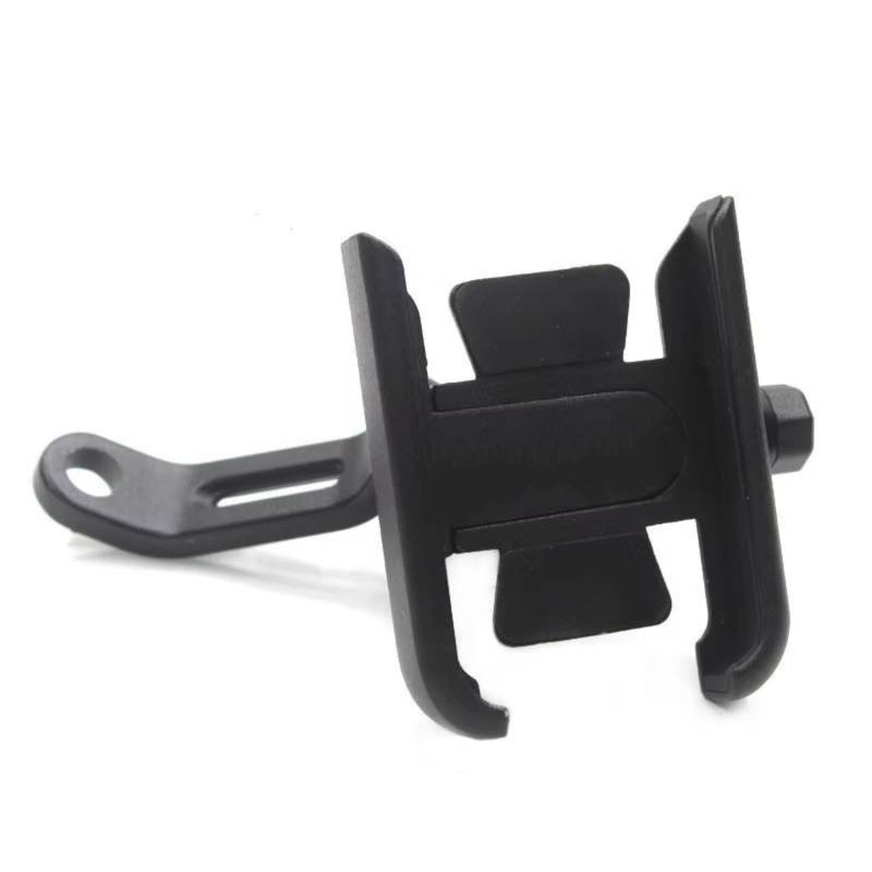 CFAYRLMS Handyhalterung Kompatibel Mit NIU Für N1 N1S M1 U1 M+ NGT Motorrad Lenker Handyhalter GPS Standplatten Unterstützung Verstellbar Universell(Black,Mirror Type) von CFAYRLMS