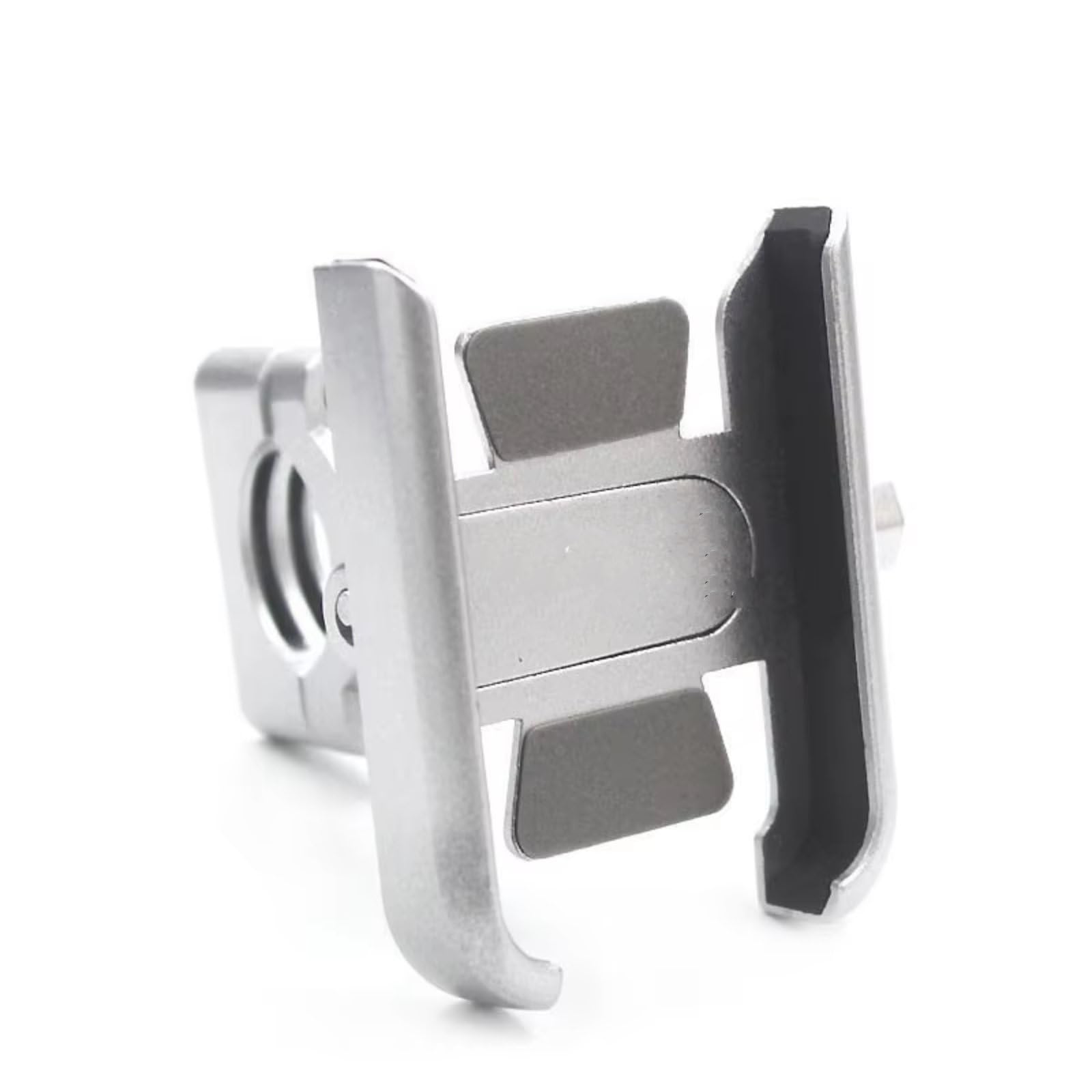 CFAYRLMS Handyhalterung Kompatibel Mit NIU Für N1 N1S M1 U1 M+ NGT Motorrad Lenker Handyhalter GPS Standplatten Unterstützung Verstellbar Universell(Silver,Handlebar) von CFAYRLMS