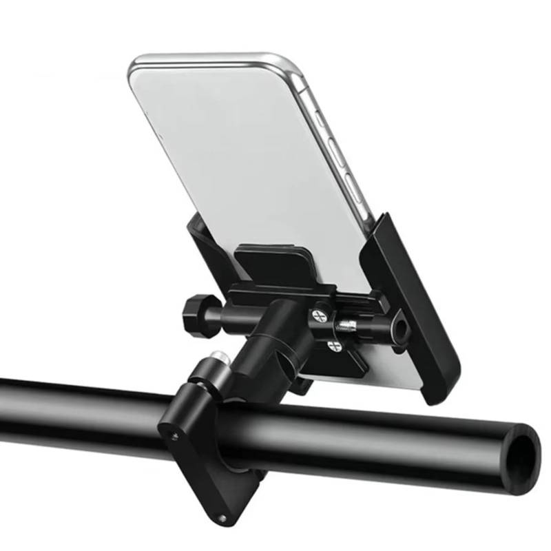 CFAYRLMS Handyhalterung Kompatibel Mit Yamaha Für NMAX 155 Für N-MAX 125 155 Für NMAX125 2015–2021 2020 Motorrad GPS Handy Halterung(Black,Handlebar) von CFAYRLMS