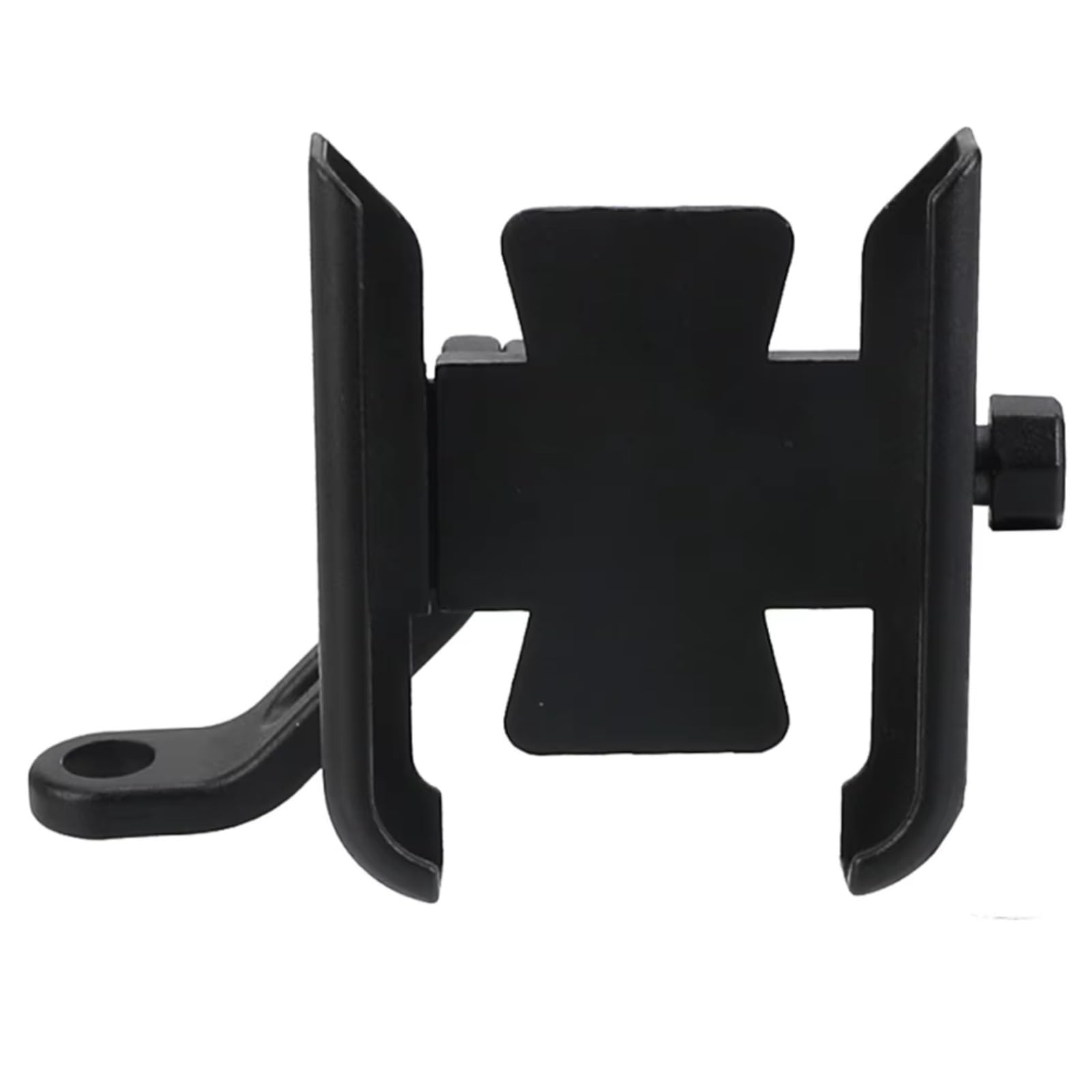 CFAYRLMS Handyhalterung Kompatibel Mit Yamaha Für SCR950 2017–2025 Für SCR 950 2024 2023 2022 Motorrad CNC-Handy GPS Navigation Lenkerhalterung(Black,Mirror Holder) von CFAYRLMS
