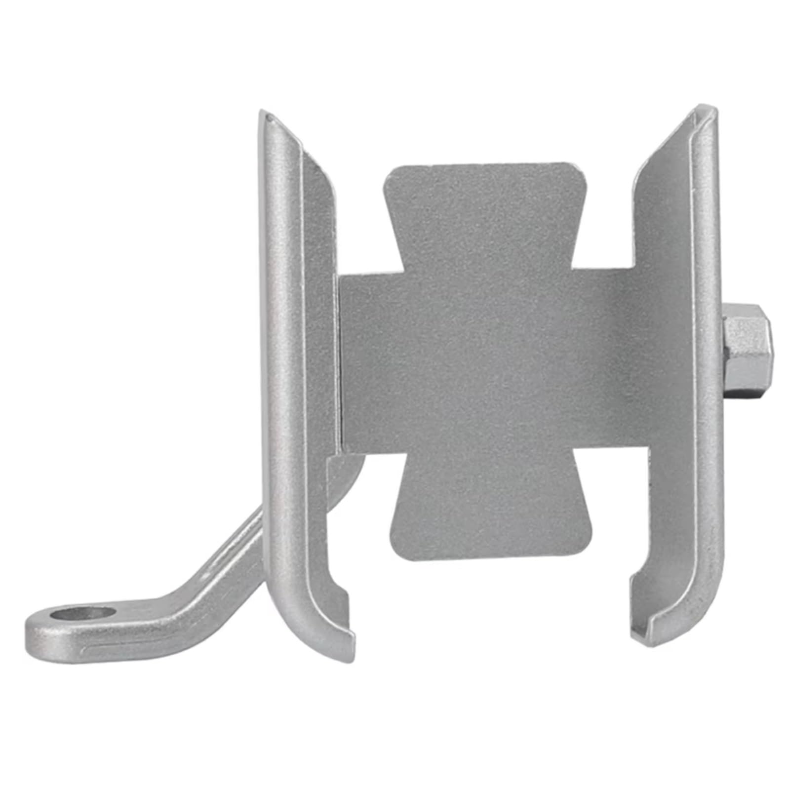 CFAYRLMS Handyhalterung Kompatibel Mit Yamaha Für SCR950 2017–2025 Für SCR 950 2024 2023 2022 Motorrad CNC-Handy GPS Navigation Lenkerhalterung(Silver,Mirror Holder) von CFAYRLMS