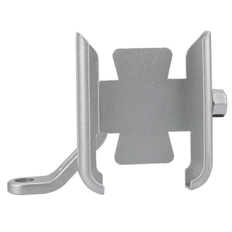 CFAYRLMS Handyhalterung Kompatibel Mit Yamaha Für SCR950 2017–2025 Für SCR 950 2024 2023 2022 Motorrad CNC-Handy GPS Navigation Lenkerhalterung(Silver,Mirror Holder) von CFAYRLMS