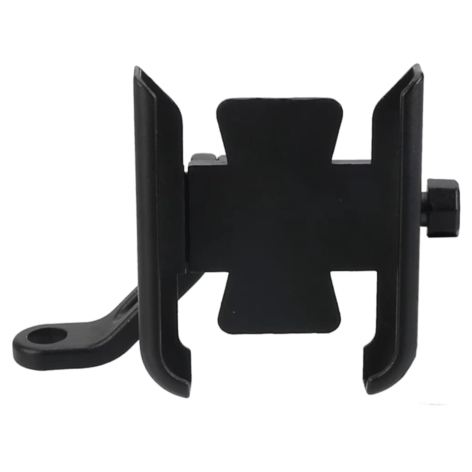 CFAYRLMS Handyhalterung Kompatibel Mit Yamaha Für SR500 1978–1991 Für SR500 1990 1989 1988 1987 Motorrad CNC Handy GPS Navigation Lenkerhalterung(Black,Mirror Holder) von CFAYRLMS