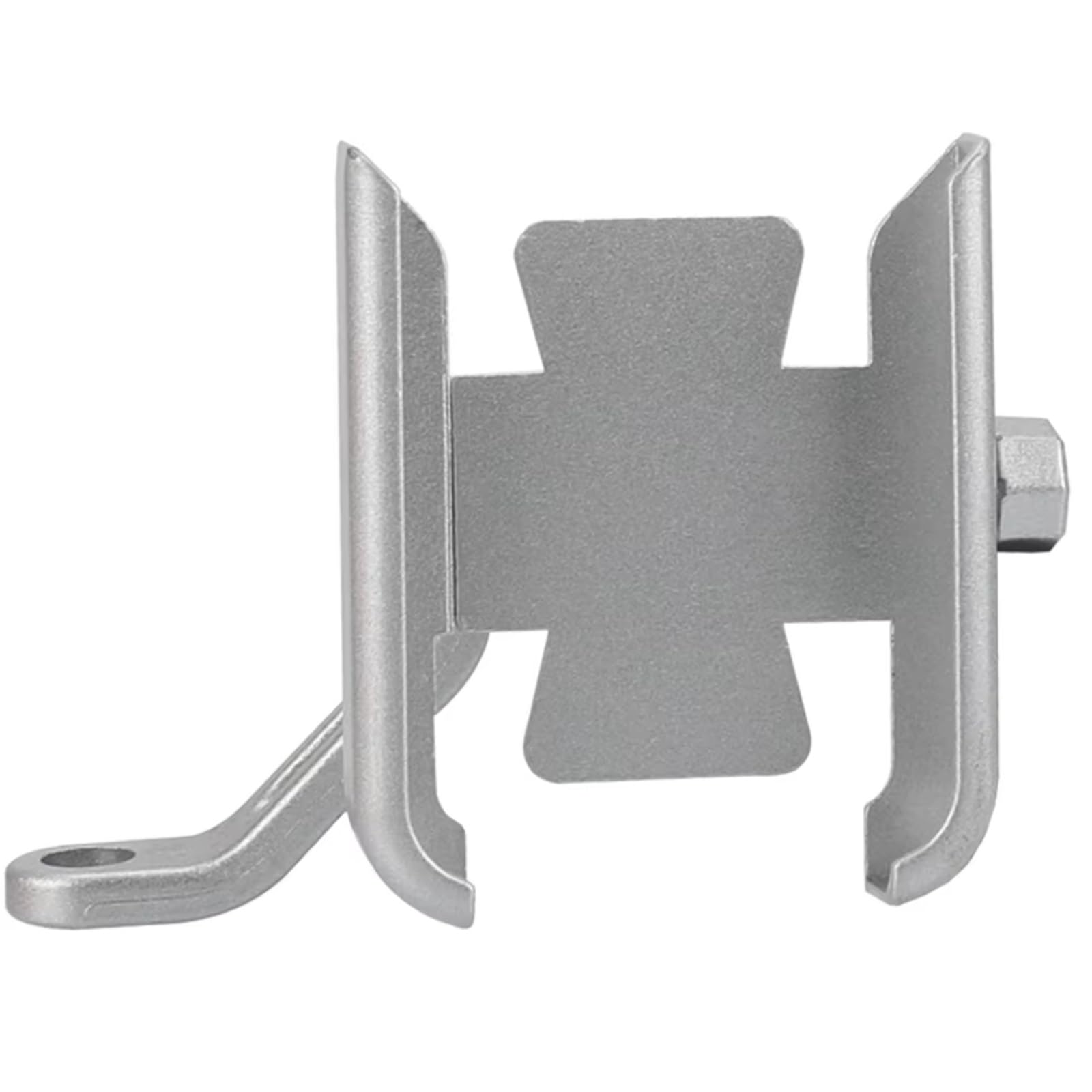 CFAYRLMS Handyhalterung Kompatibel Mit Yamaha Für TW125 1999–2004 Für TW 125 2003 Für TW-125 2002 Motorrad-Handy GPS Navigation Lenkerhalterung(Silver,Mirror Holder) von CFAYRLMS