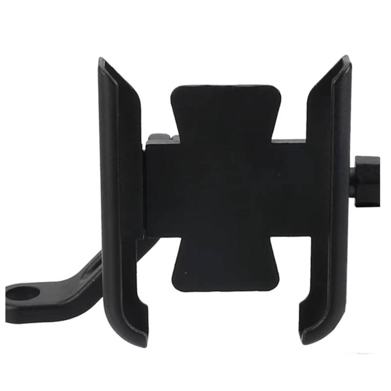 CFAYRLMS Handyhalterung Kompatibel Mit Yamaha Für XS750 1977–1979 Für XS 750 1978 1977 Für XS-750 Motorrad CNC Handy GPS Navigation Lenkerhalterung(Black,Mirror Holder) von CFAYRLMS