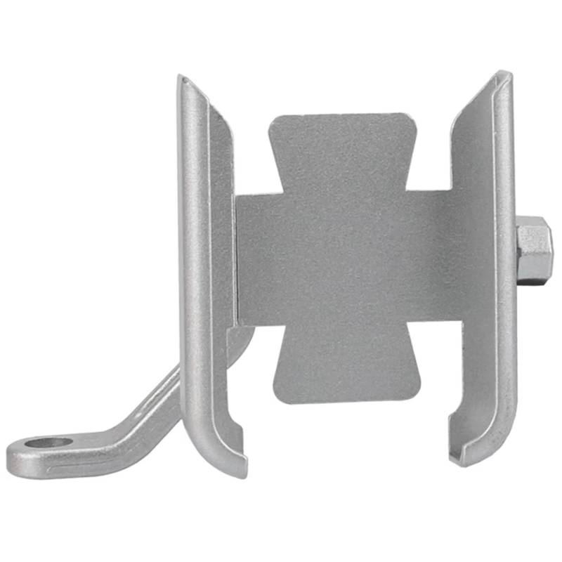 CFAYRLMS Handyhalterung Kompatibel Mit Yamaha Für XS750 1977–1979 Für XS 750 1978 1977 Für XS-750 Motorrad CNC Handy GPS Navigation Lenkerhalterung(Silver,Mirror Holder) von CFAYRLMS